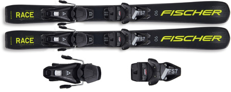 FISCHER 2023 NARTY DLA DZIECI juniorskie RC4 RACE JR + FS7 JRS A19522