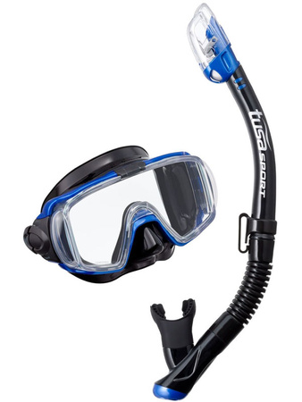 TUSA ZESTAW NURKOWY maska fajka VISIO UC-3125 QBMB