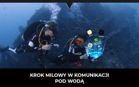 DIVEVOLK Podwodna obudowa do smartfona SeaTouch 4 Max - BIAŁA