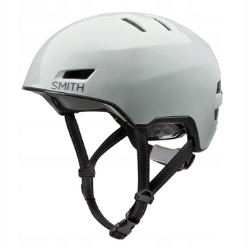 SMITH EXPRESS Kask Rowerowy Miejski BMX Szary (Shiny Cloudgrey 2YQ)