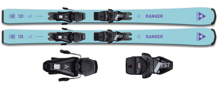 FISCHER 2025 NARTY DLA DZIECI juniorskie RANGER JR + FS7 GW CA JRS A21424