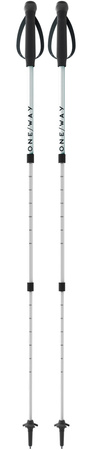ONE WAY KIJE TREKKINGOWE MT AL 3 LITE teleskopowe ALUMINIUM Twist Lock 90-125