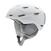 SMITH KASK DAMSKI na narty snowboard MIRAGE matt white biały mat
