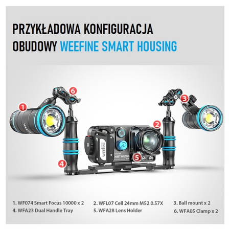 Weefine Obudowa podwodna dla smartfonów Smart Housing PRO 2023