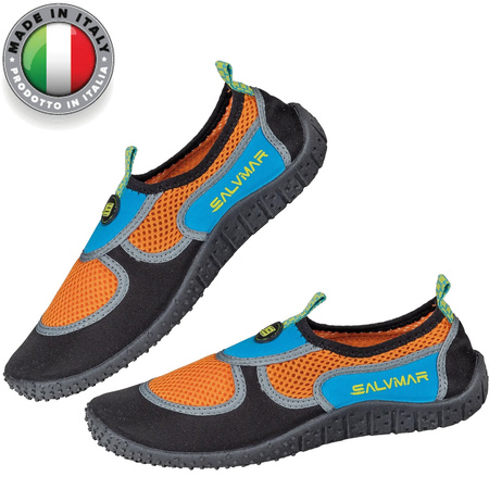 SALVIMAR RIVA BUTY DO WODY na kajak plażę jeżowce LIGHT BLUE/ORANGE
