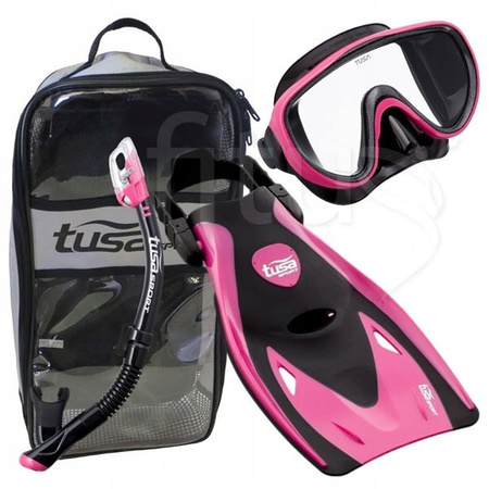 TUSA ZESTAW SERENE maska fajka płetwy S 32-39 TORB