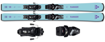 FISCHER 2025 NARTY DLA DZIECI juniorskie RANGER JR JRS + FS4 GW CA JRS A21324