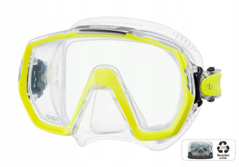 TUSA Maska Nurkowa FREEDOM ELITE M1003 FY zółto-bezbarwna