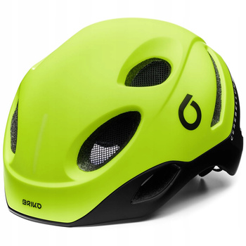 KASK rower rolki hulajnoga BRIKO z LED USB L 58-63