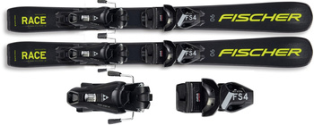 FISCHER 2023 NARTY DLA DZIECI juniorskie RC4 RACE JR + FS4 JRS A19422