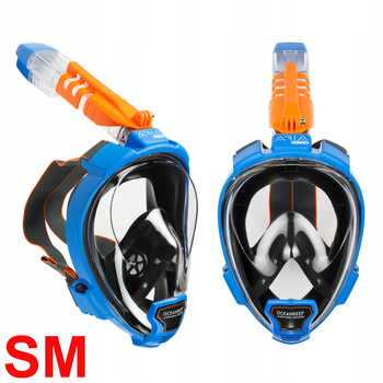 OCEAN REEF MASKA PEŁNOTWARZOWA ARIA QR+ GoPro niebieska SM