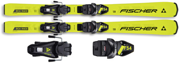 FISCHER 2025 NARTY DLA DZIECI juniorskie RC4 RACE JR + FS4 JRS A19423