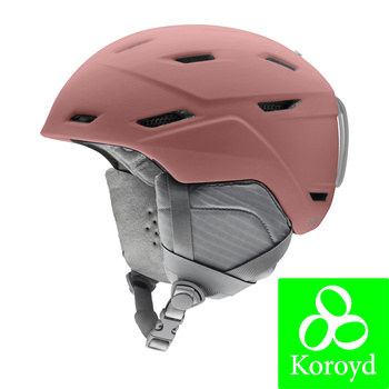 SMITH KASK DAMSKI na narty snowboard MIRAGE chalk rose różowy mat