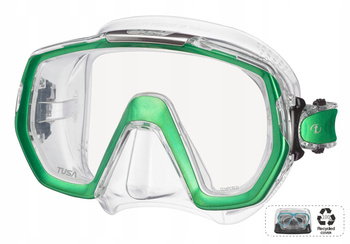 TUSA Maska Nurkowa FREEDOM ELITE M1003 EG zielono-bezbarwna