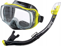 TUSA ZESTAW maska+fajka IMPREX 3D DRY UC-3325 BKFY