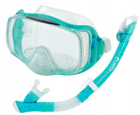 TUSA ZESTAW maska+fajka IMPREX 3D DRY UC-3325 CGR