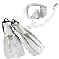 TUSA Zestaw Nurkowy Serene Pro QWW + Płetwy Travel Right W