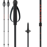 ONE WAY KIJE TREKKINGOWE MT AL 3 AS teleskopowe TWIST LOCK ANTISHOCK 110-145
