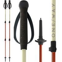 ONE WAY KIJE TREKKINGOWE MT AL 2 LITE ALUMINIUM Quick Lock 90-125